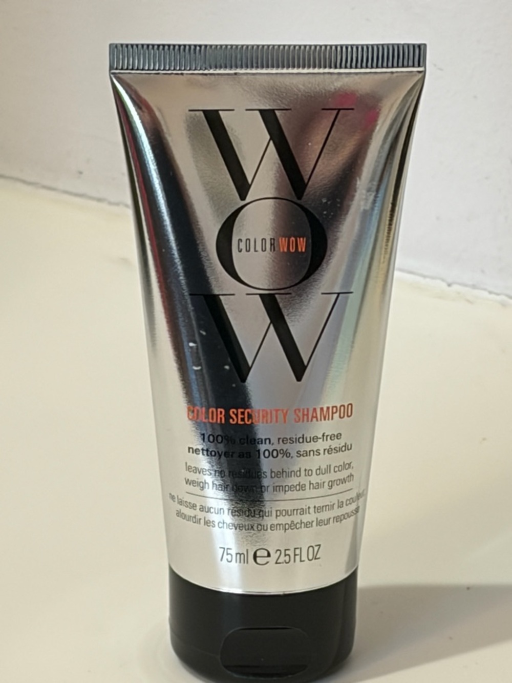 Color Wow Color Security Shampoo - Silver Tube, 2.5oz New